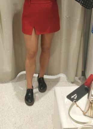 Шерстяная юбка zara