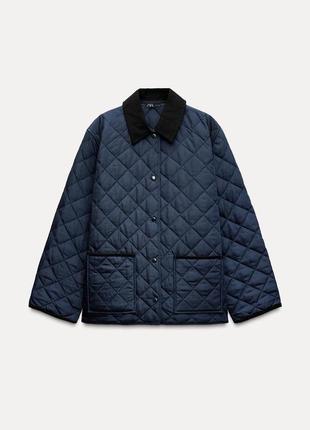 Куртка жіноча дута стьобана zara new