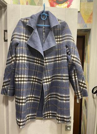 Кардиган в клітинку