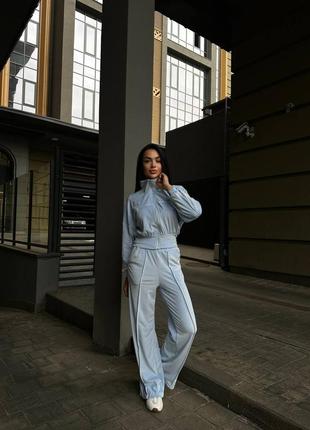 Костюм спортивный велюр плюш7 фото