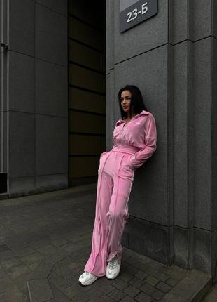 Костюм спортивный велюр плюш3 фото