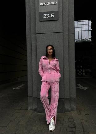 Костюм спортивный велюр плюш2 фото