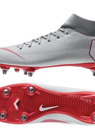 Nike mercurial superfly 6 sg футбольні бутси-шипки з носком