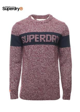Чоловічий новий светр кофта superdry big logo оригінал [ xl ]