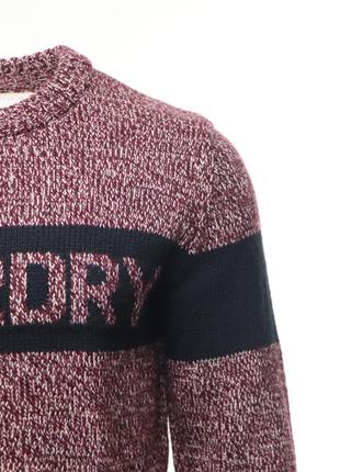 Чоловічий новий светр кофта superdry big logo оригінал [ xl ]3 фото