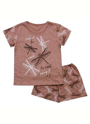 Пижама летняя футболка и шорты