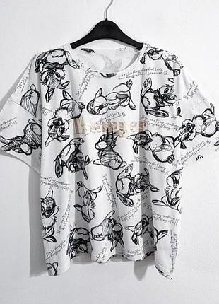 Футболка в принт thumper disney m-l