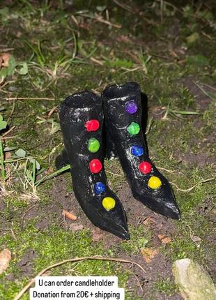 Подсвечник туфельки