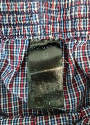 Трусы семейные мужские в клетку primark