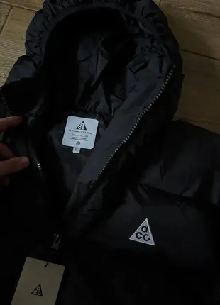 Пуховик зимний унисекс nike therma-fit adv acg 'lunar lake' puffer jacket мужской женский4 фото