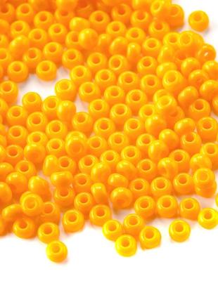 Чешский бисер preciosa № 10/0 93110 (натуральный оранжевый) / 5 г