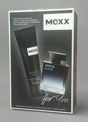 Mexx black man подарунковий набір для чоловіків (оригінал)