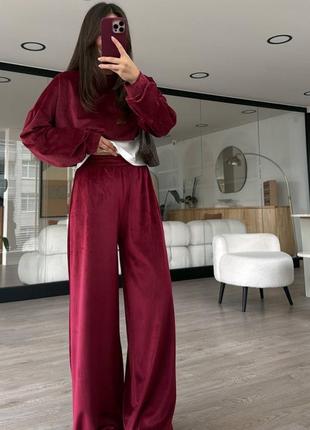 Костюм велюр