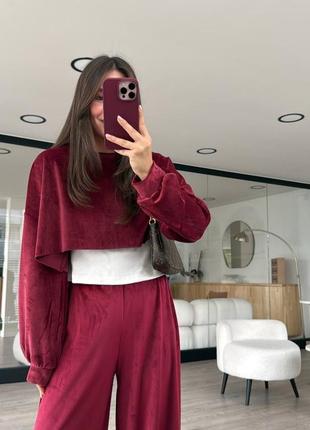 Костюм велюр