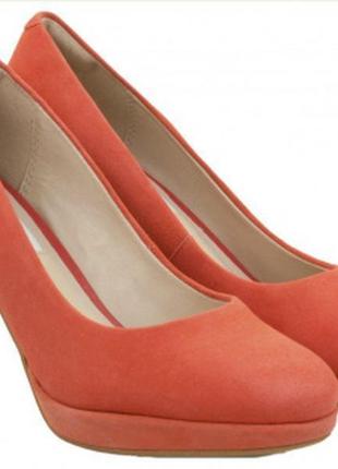 Женские туфли clarks замша ow4034 36 37