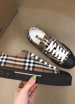 Кроссовки кеды burberry