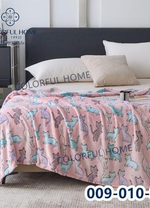 Плед светящийся в темноте 150*200 светлячок3 фото