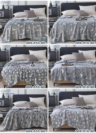 Плед светящийся в темноте 150*200 светлячок7 фото