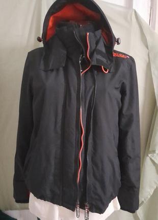 Куртка от ветра и дождя.тепла.superdry original windcheater japan.