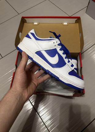 Nike dunk low ‘racer blue white новые оригинал