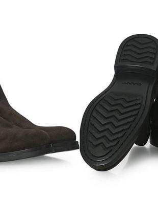Продам gant chelsea boots suede dark brown 44 размер