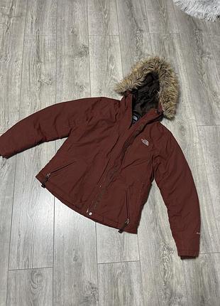 Брендова, стильна, зимова курточка tnf розміру xs-s