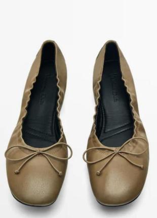 Балетки massimo dutti