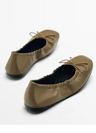 Балетки massimo dutti2 фото