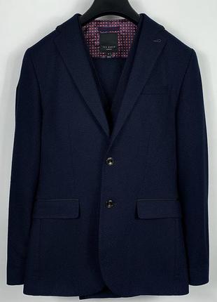 Костюм тройка пиджак жилетка брюки ted baker