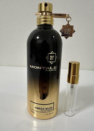Парфюмированная вода ambre musk montale 5мл., распив, оригинал