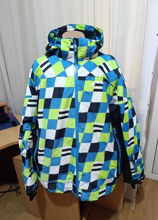 Шикарная брендовая лыжная куртка водонепроницаемая и ветрозащитная cross sportswear