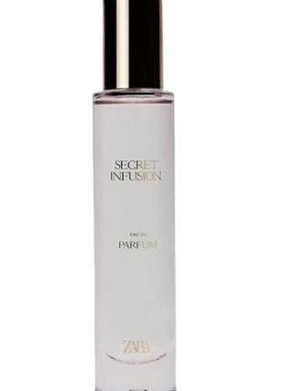 Парфюм zara secret infusion 30 ml новые без упаковки