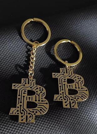 Брелок на ключе крептовалюта "в"