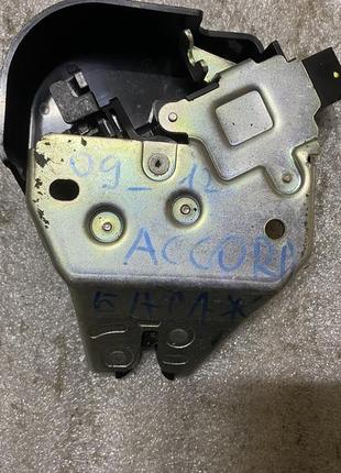 Замок крышки багажника honda accord viii, 2009-2012, седан, 3 pin., оригинал, б.у., 74851tl0g01