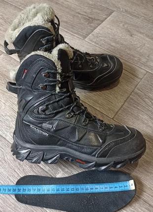 Ботинки женские salomon gore-tex originals10 фото
