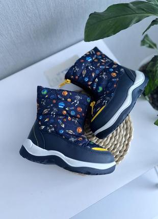 Дутікі сапогі дитячі зимові