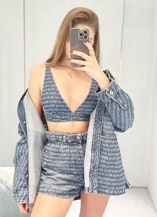 Шорти miu miu