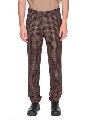 Шерстяные брюки dries van noten оригинал
