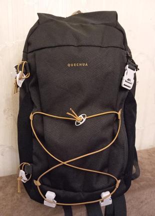 Туристический рюкзак quechua 30л 50 x 26 x 20 см черный