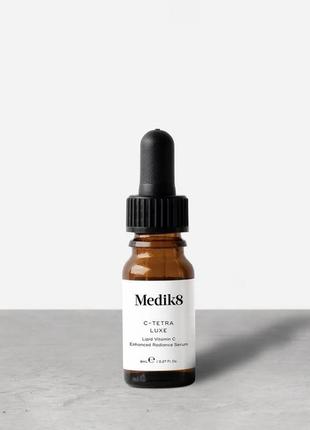 Интенсивная антиоксидантная сыворотка с липидным витамином с medik8 c-tetra luxe, 8 ml