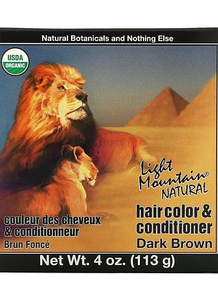 Натуральна фарба для волосся light mountain dark brown