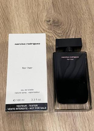 Narciso rodriguez fleur musc 100мол тестер narciso rodriguez 100 мл