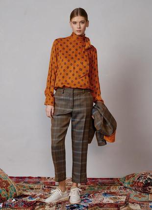 Блуза с цветочным принтом