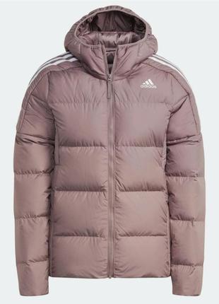 Пуховик женский adidas розовый, р. 2xl