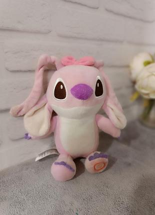 Мягкая игрушка ангел лило из мультфильма лило и сточ светятся щечки 20 см