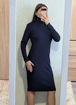 Теплое платье