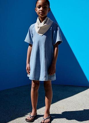 Джинсова сукня zara 9р 134см