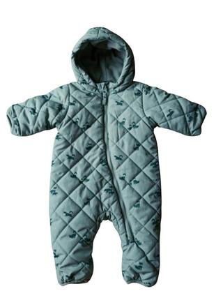 Комбинезон h&amp;m демисезонный на флисе 56 размер