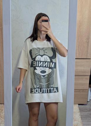 Платье-футболка