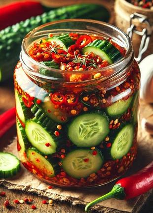 Кимчи огурцы по-корейски гості,не гострі